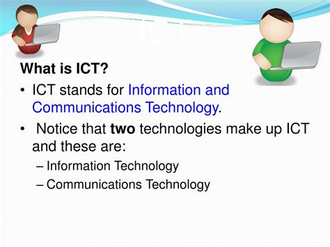 what does ict stand for in computing.